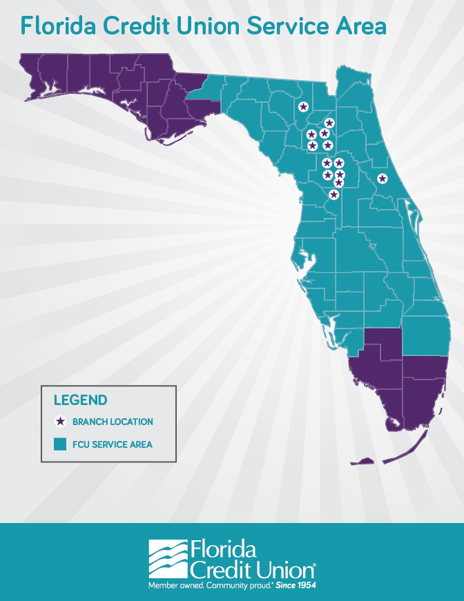 FCU Membership Map