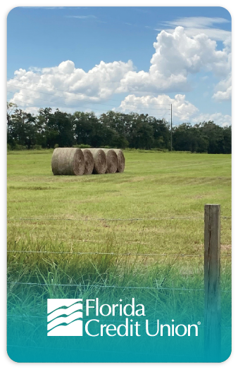 Hay Bales Card Art